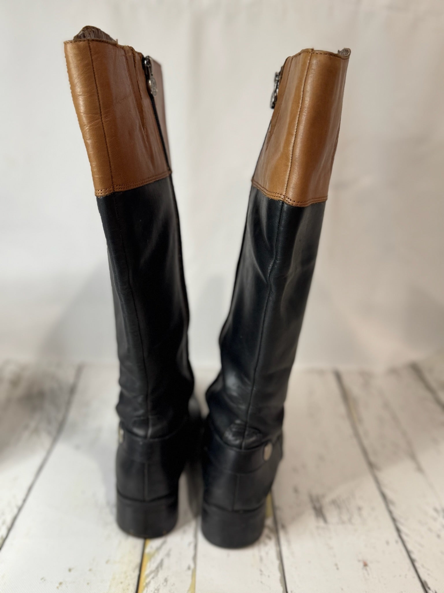 Etienne Aigner Boots- Wide Shaft - Size 8
