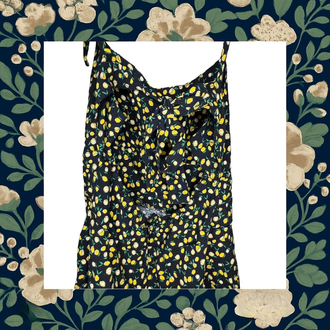 Wild Fable Lemon Dress- Juniors S