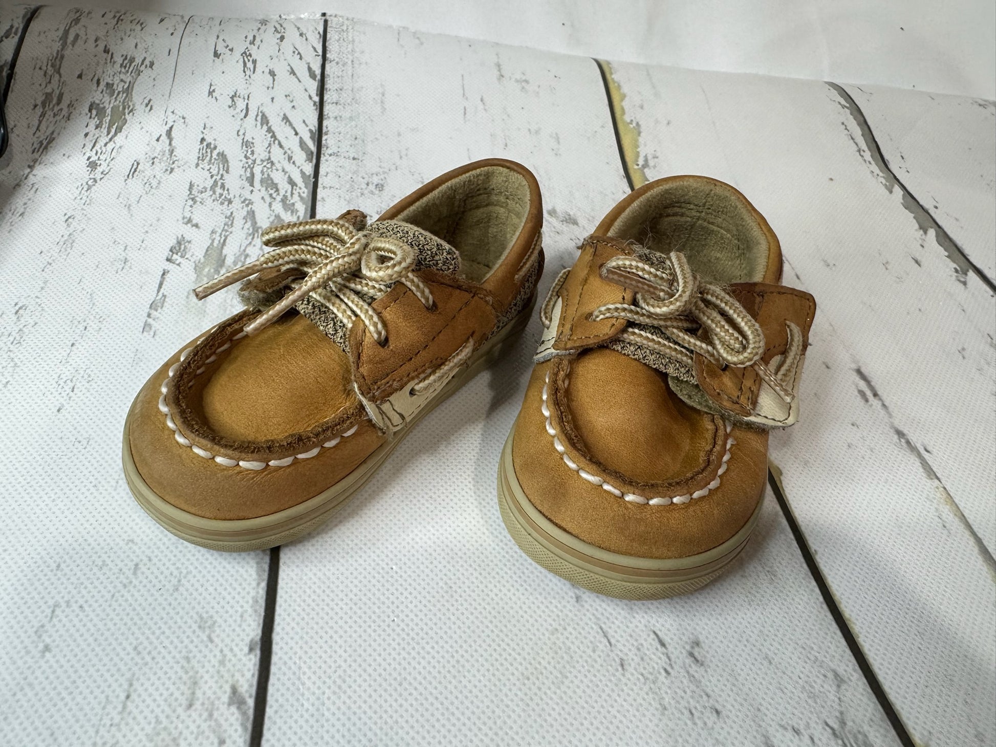 Sperry Boat Shoes- Toddler 3C