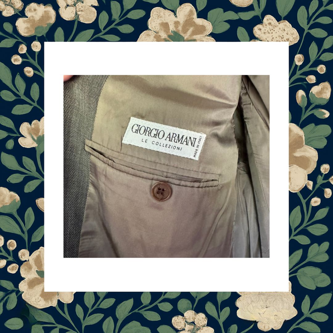 Vintage Giorgio Armani Le Collezioni Suit Jacket