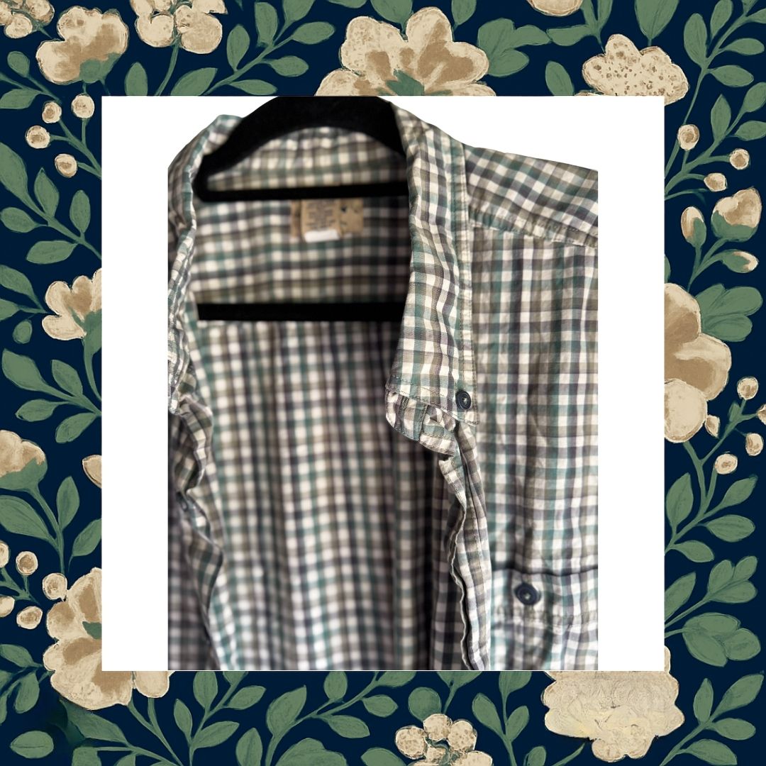 Blue Mountain  Button Up