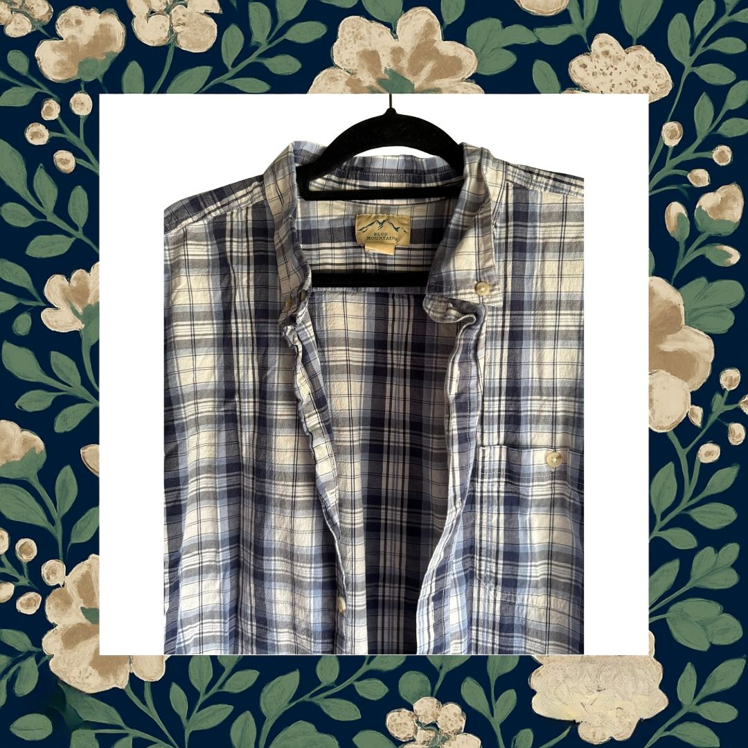 Blue Mountain Button Up