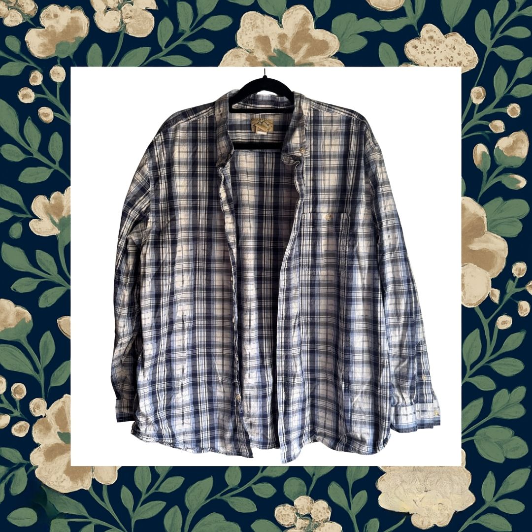 Blue Mountain Button Up