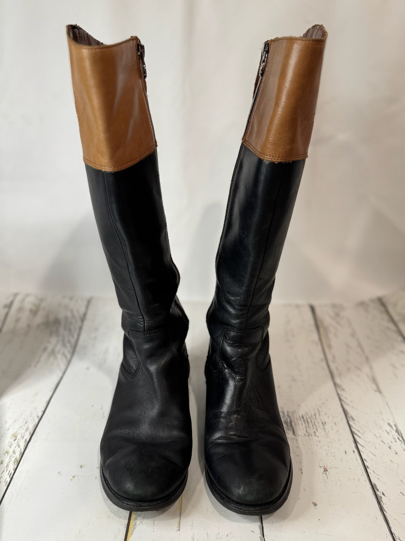 Etienne Aigner Boots- Wide Shaft - Size 8