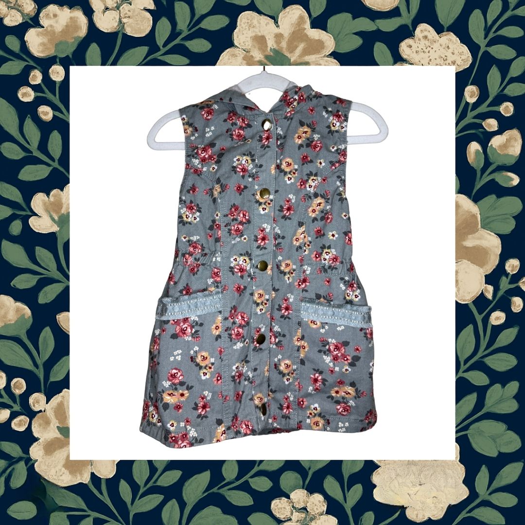 Little Lass Hooded Vest - 6