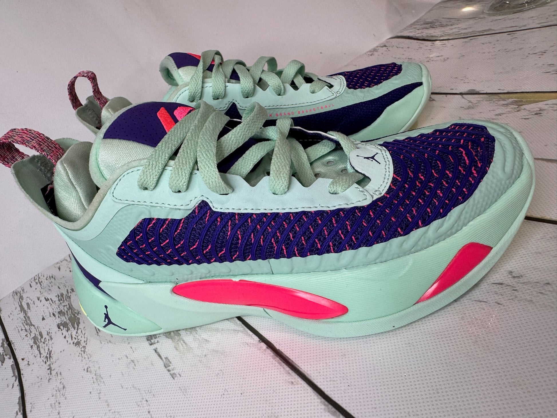 Nike Jordan Luka 1PF Easter Mint Foam Youth Size 4.5Y