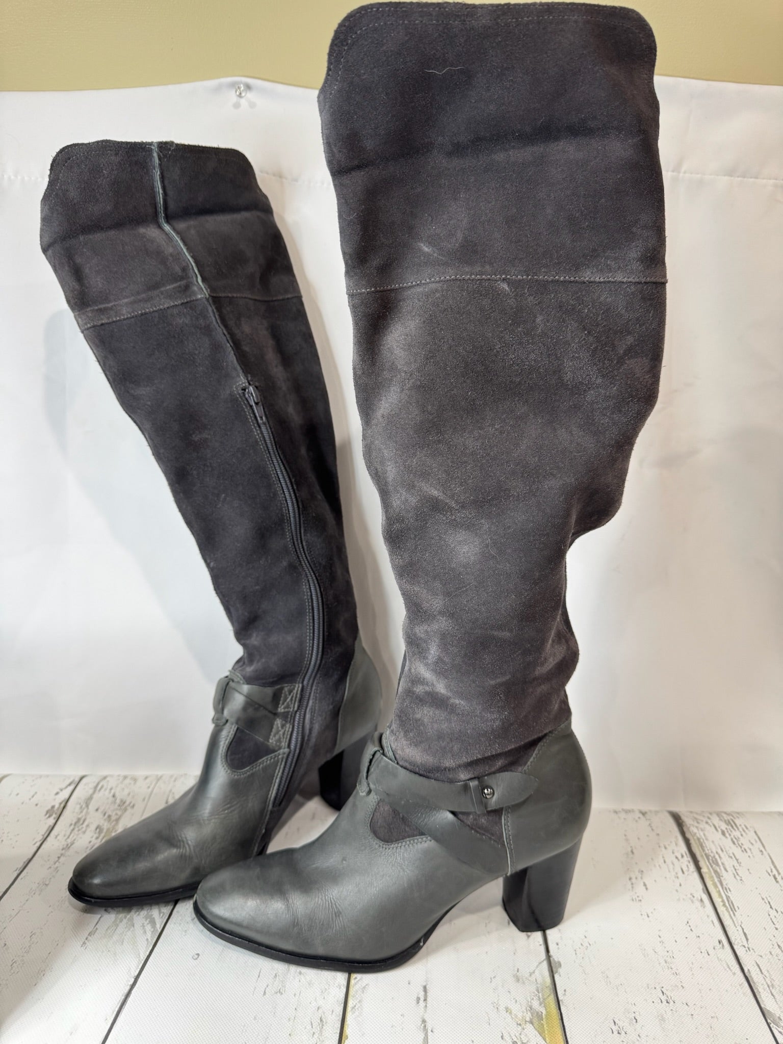 Studio C Made in Brazil Leather Boots - Size 11 (run small)