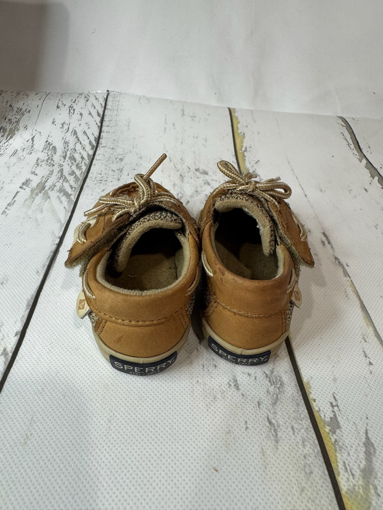 Sperry Boat Shoes- Toddler 3C