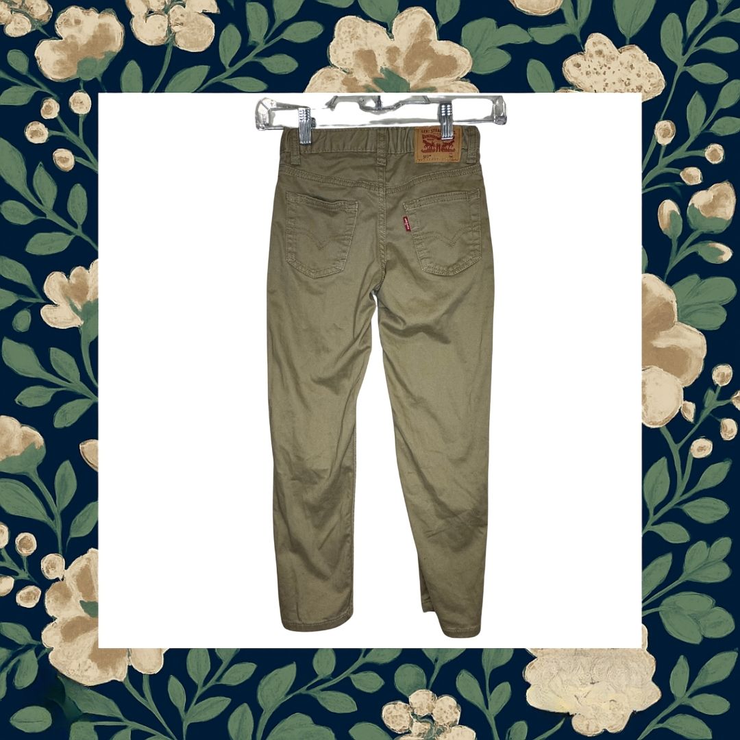 Levi 511 Slim Khaki Pants-7 reg