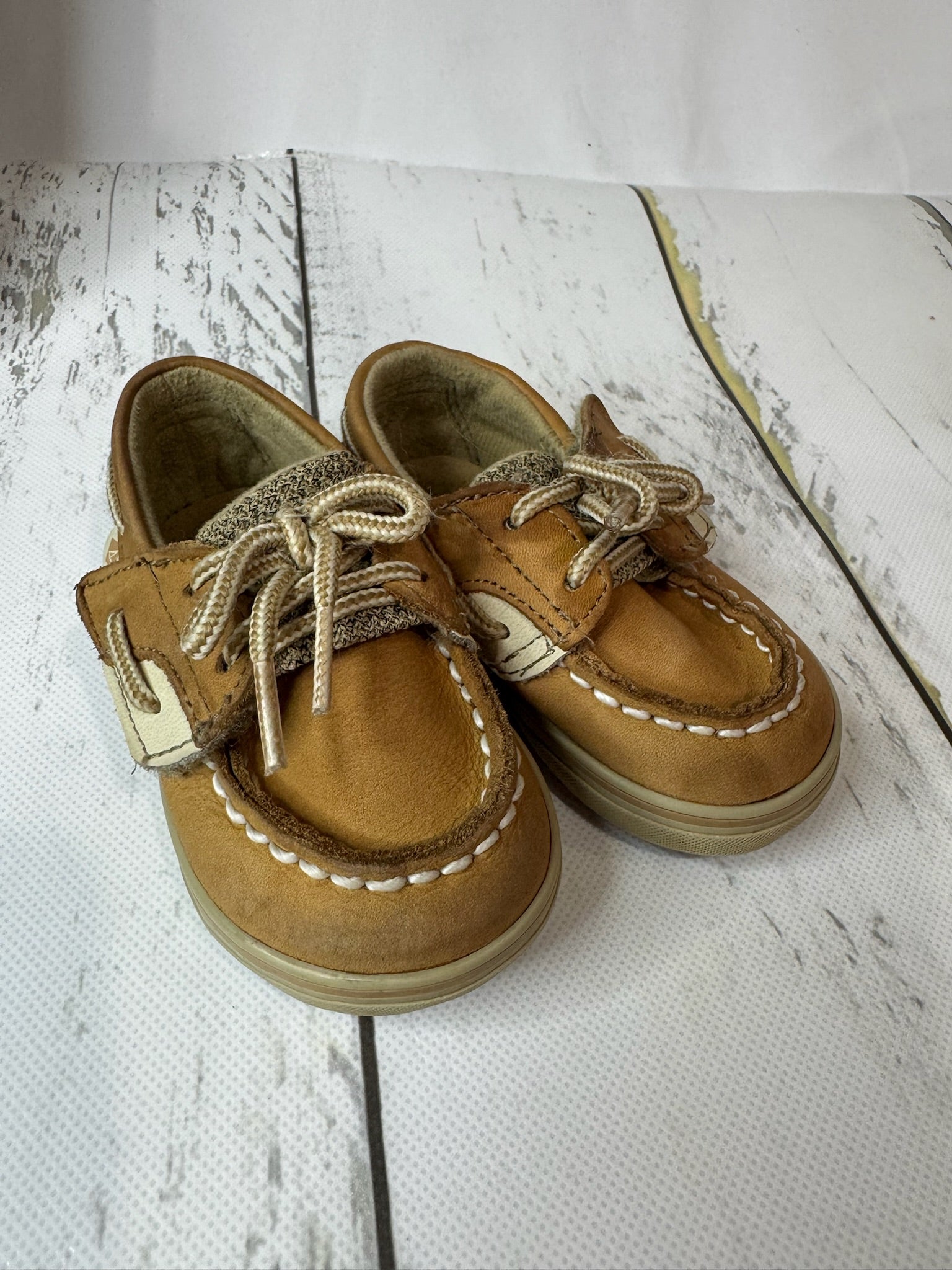 Sperry Boat Shoes- Toddler 3C