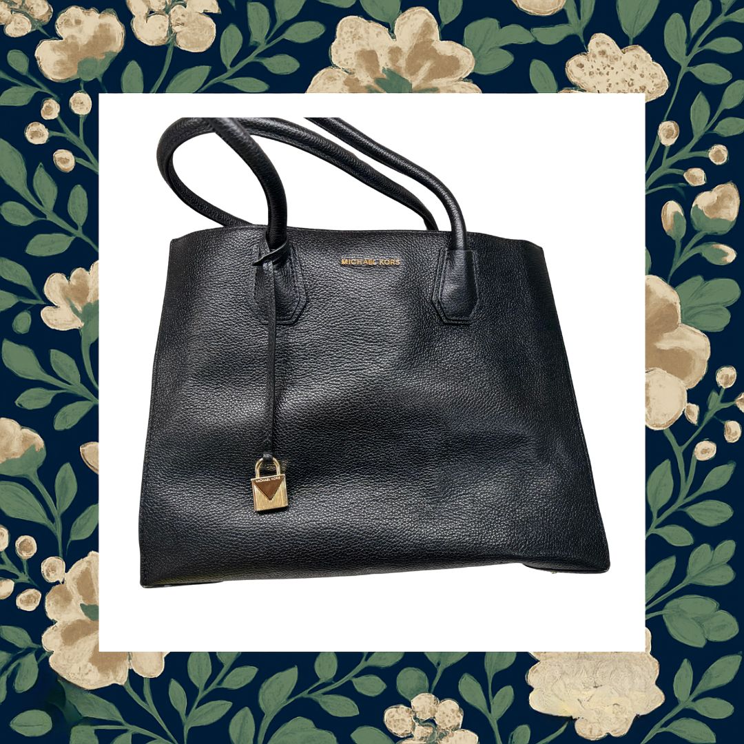 Michael Kors Pebbled Leather Satchel