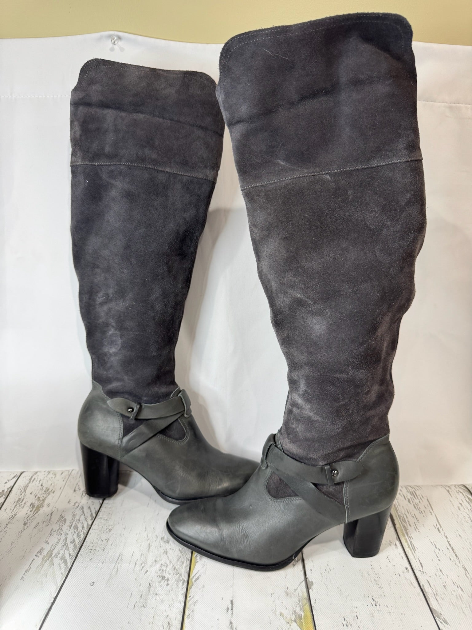 Studio C Made in Brazil Leather Boots - Size 11 (run small)