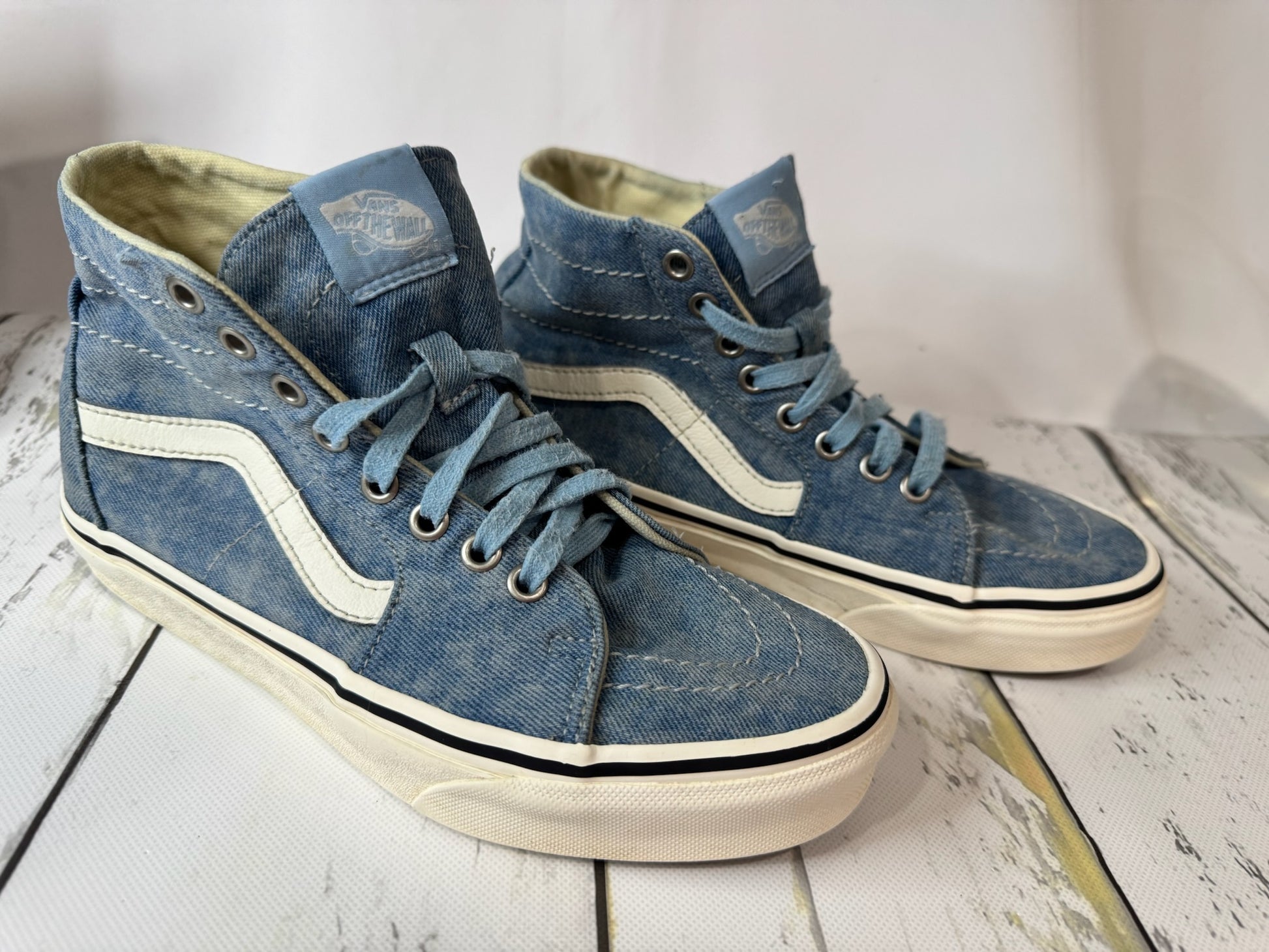 Denim Vans High Top 5.5M/7W