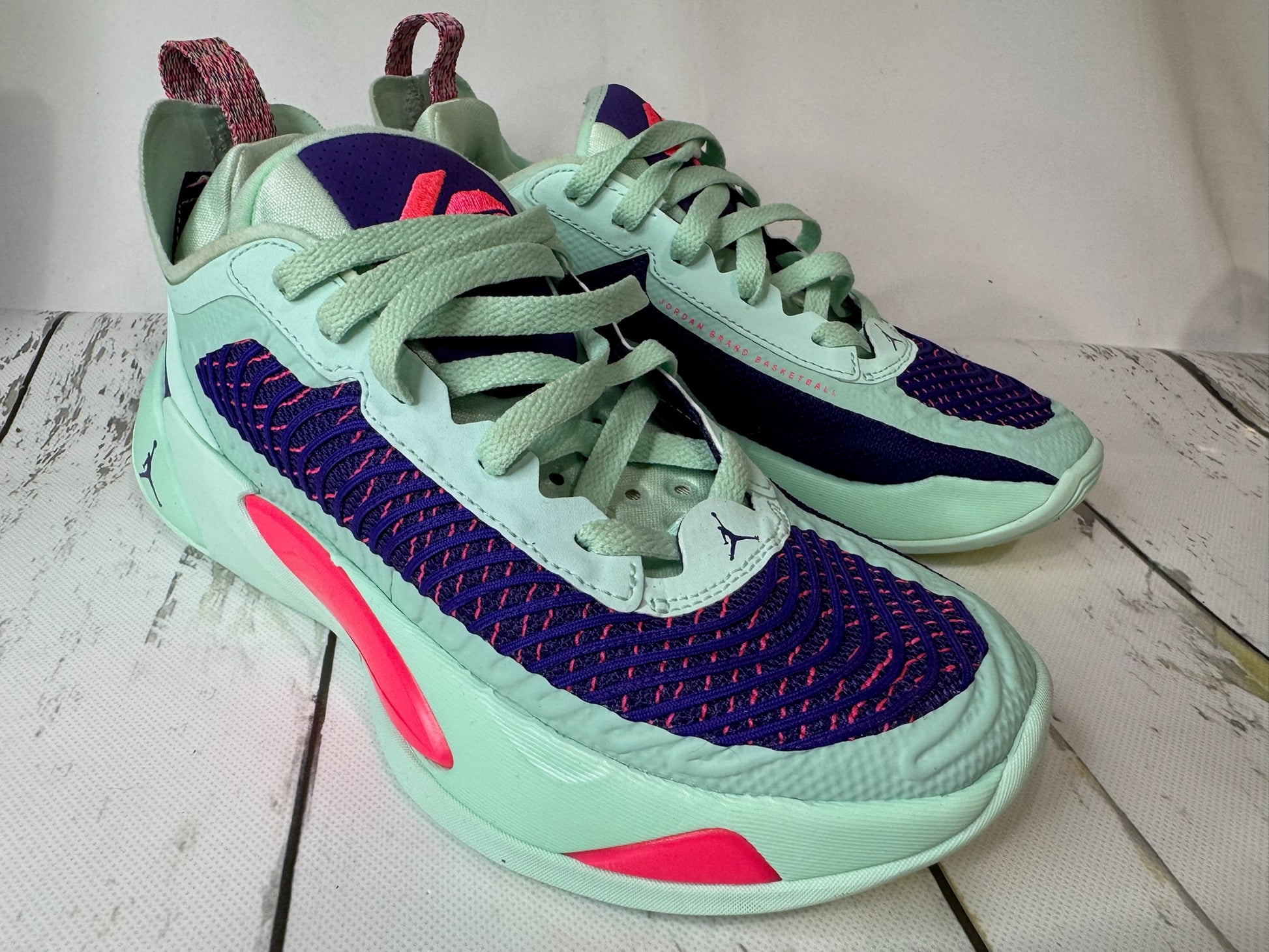 Nike Jordan Luka 1PF Easter Mint Foam Youth Size 4.5Y