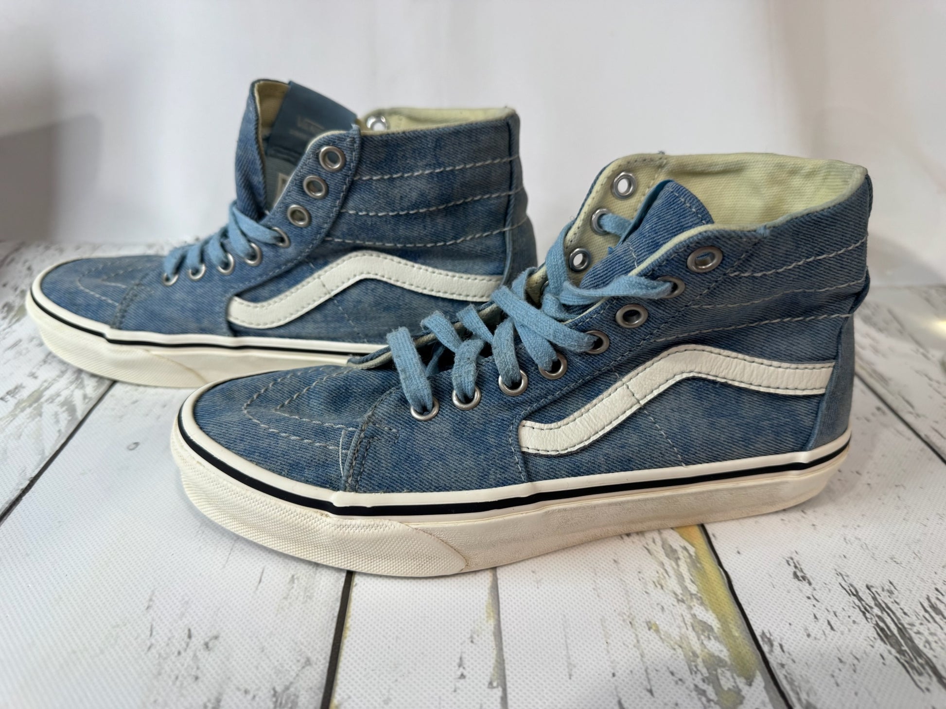 Denim Vans High Top 5.5M/7W