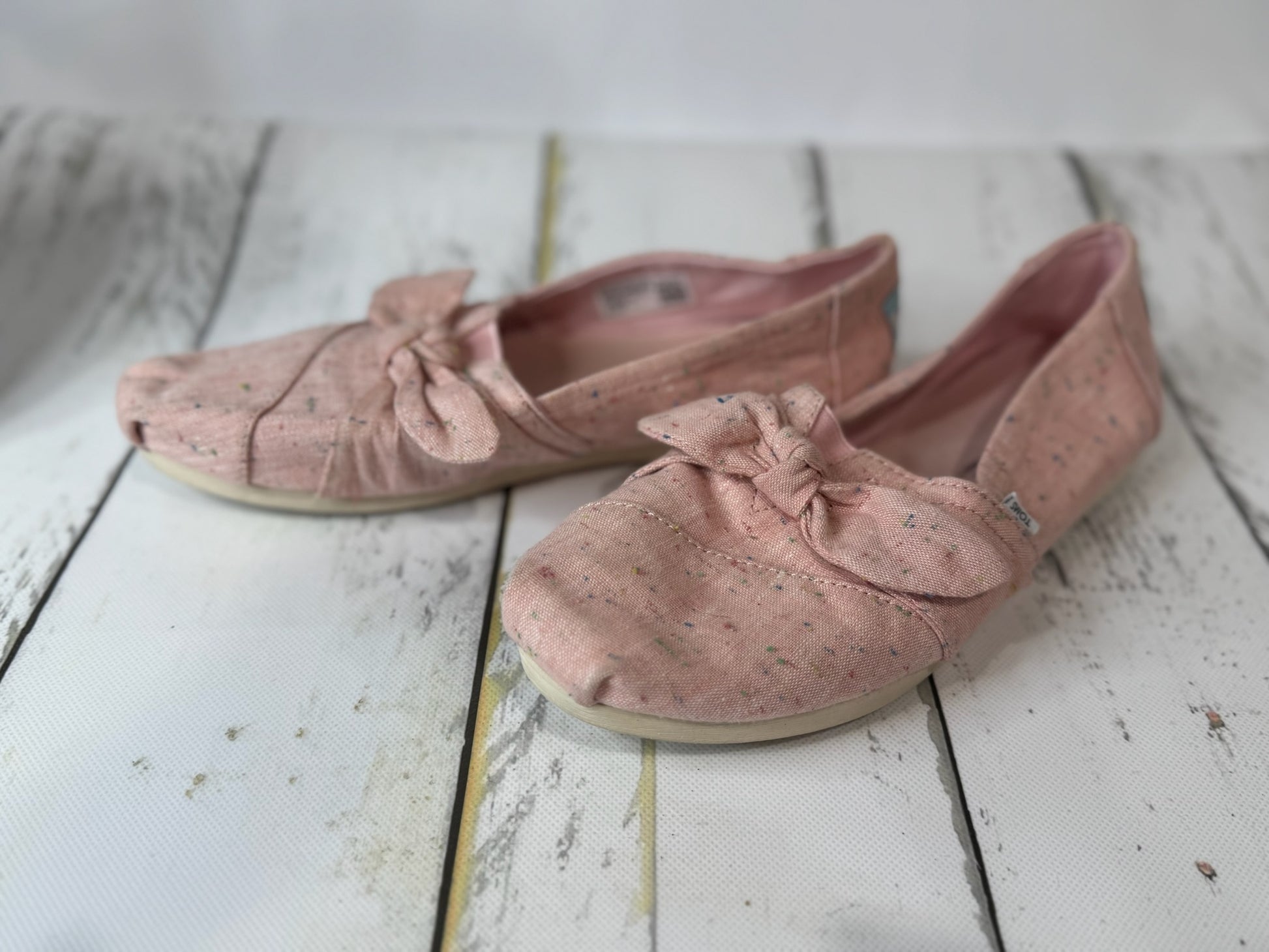 Toms-Pink Slip On