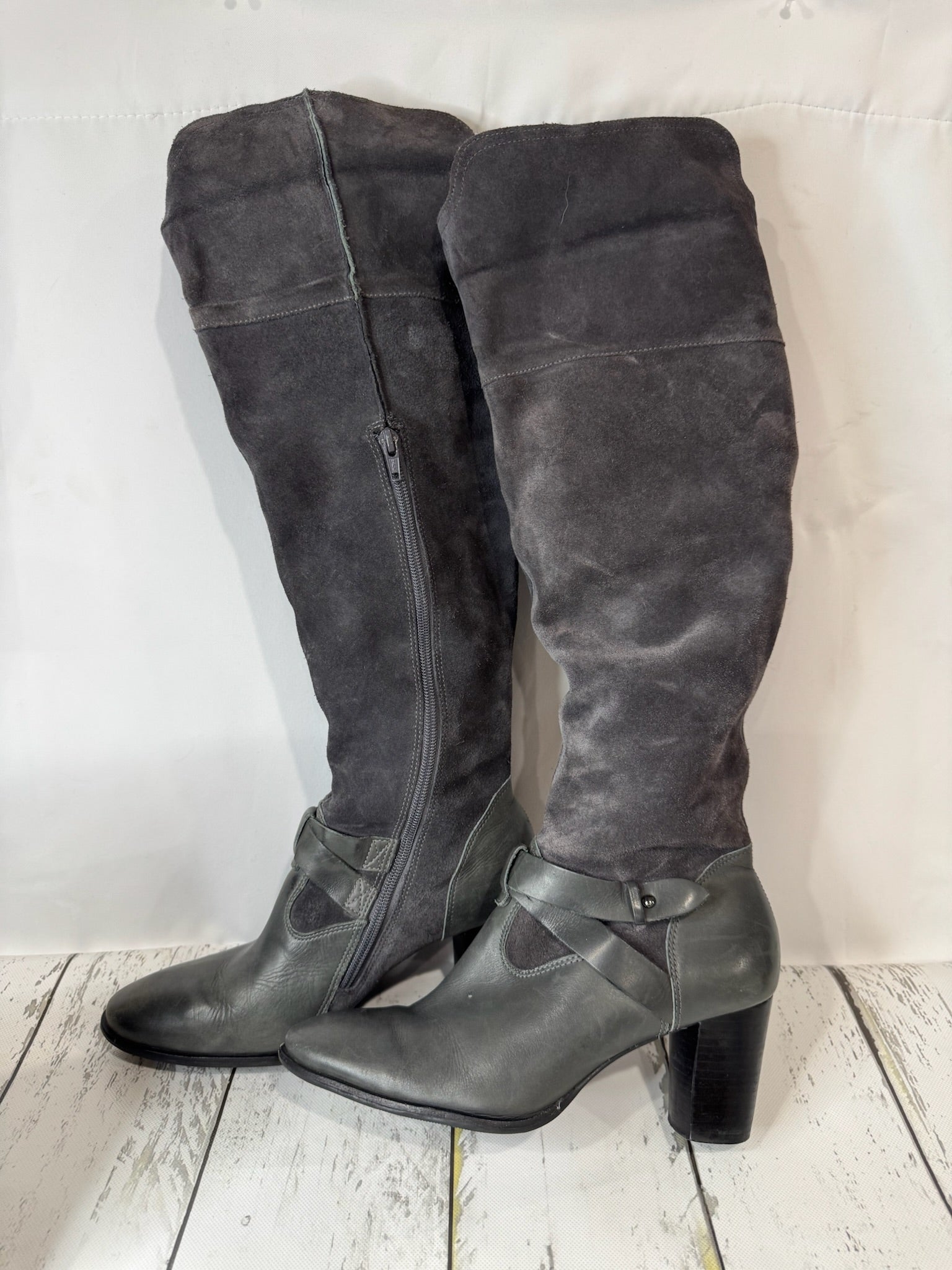 Studio C Made in Brazil Leather Boots - Size 11 (run small)