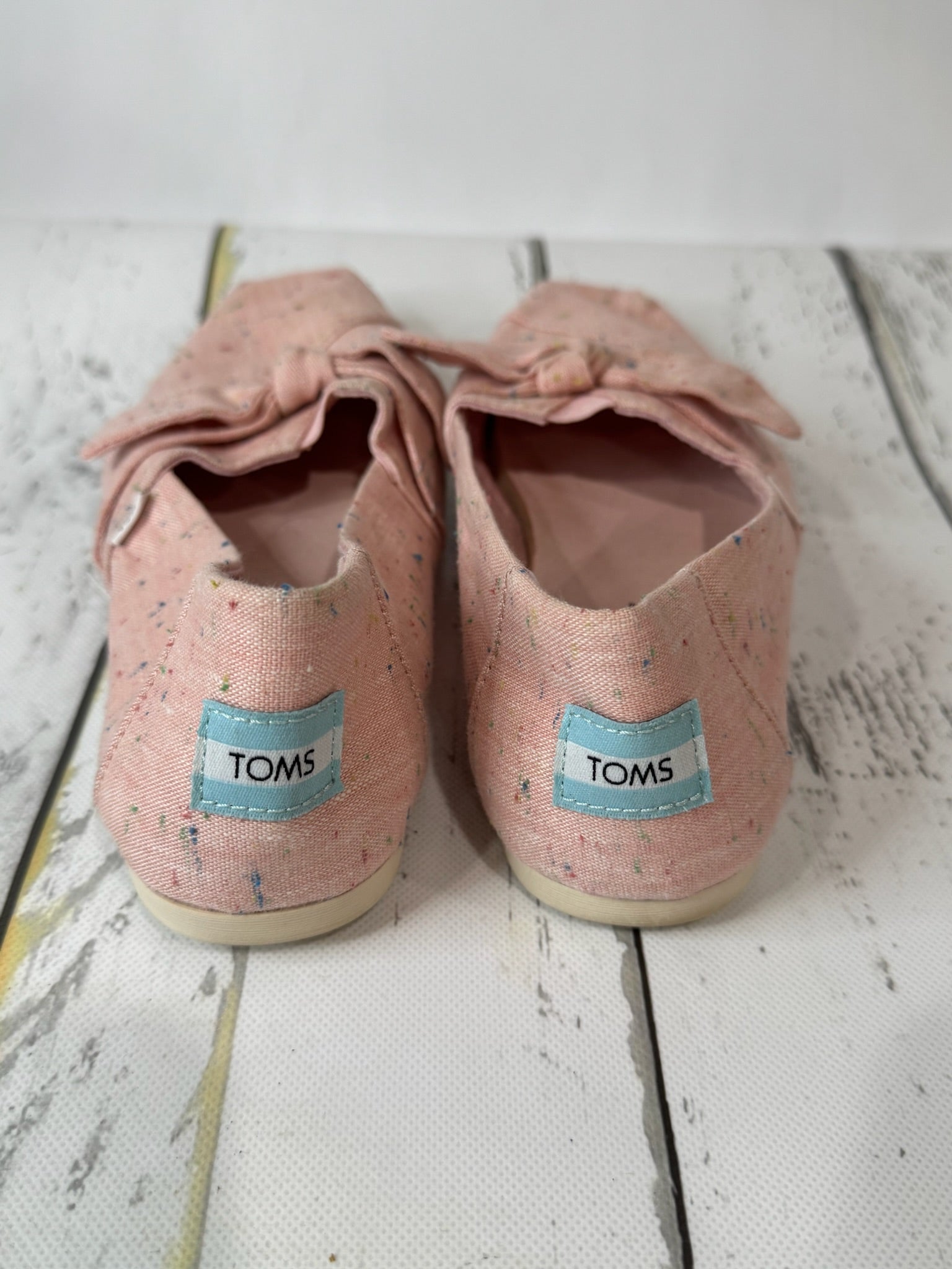 Toms-Pink Slip On
