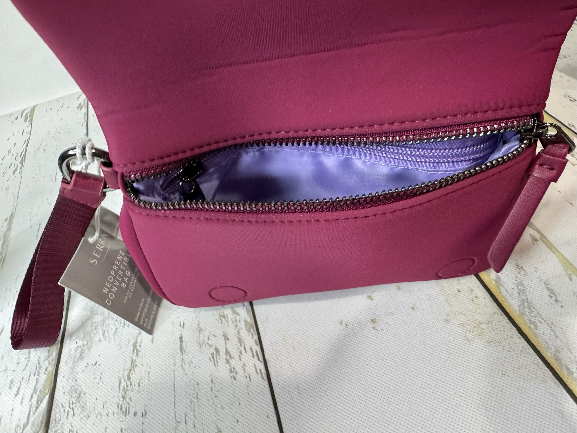 Serra Neoprene convertible bag